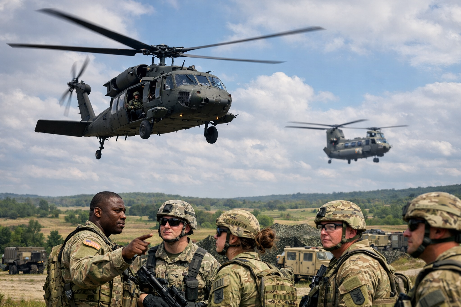 photographic US Army People are towards the bottom of the image-1